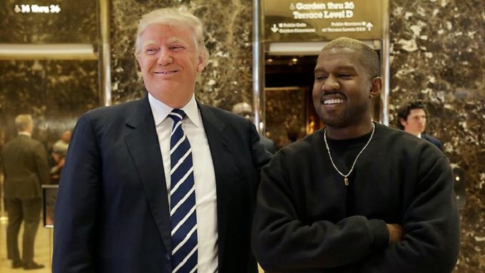 Donald Trump trifft Kanye West